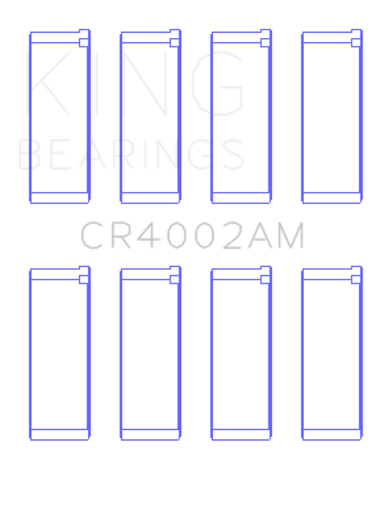 King Ford/Kia/Mazda DOHC 16 Valve/SOHC 16 Valve/SOHC 8 Valve (Size STD) Rod Bearing Set