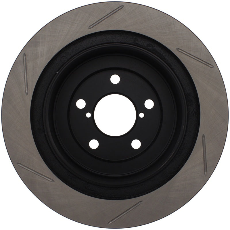 Load image into Gallery viewer, StopTech Power Slot 06-07 WRX / 05-08 LGT Rear Right Slotted Rotor
