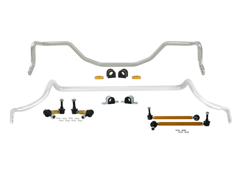 Load image into Gallery viewer, Whiteline 09-15 Mitsubishi Lancer Ralliart Front &amp; Rear Sway Bar Kit
