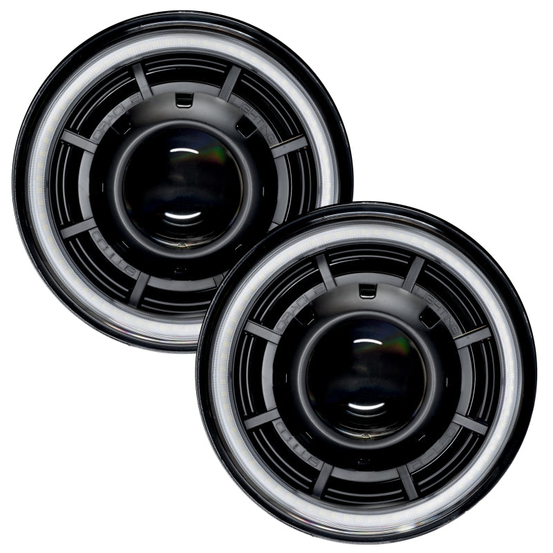 Load image into Gallery viewer, Oracle Oculus 7in Bi-LED Projector Headlights for Jeep Wrangler JK - 6000K

