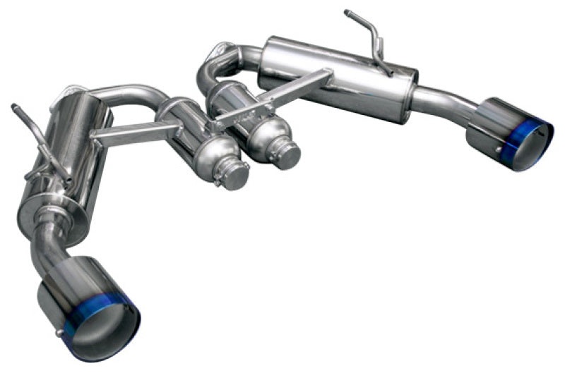 Load image into Gallery viewer, HKS Q50 VQ37 Dual Hi-Power Titanium Tip Catback Exhaust
