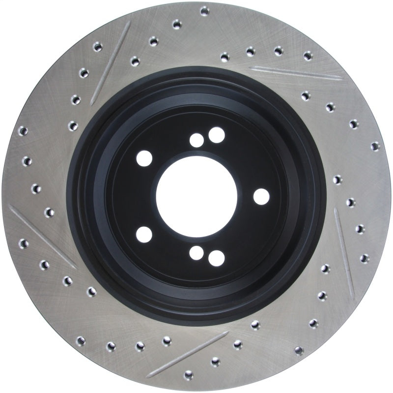 Load image into Gallery viewer, StopTech 00-03 BMW M5 (E39) Slotted &amp; Drilled Left Rear Rotor
