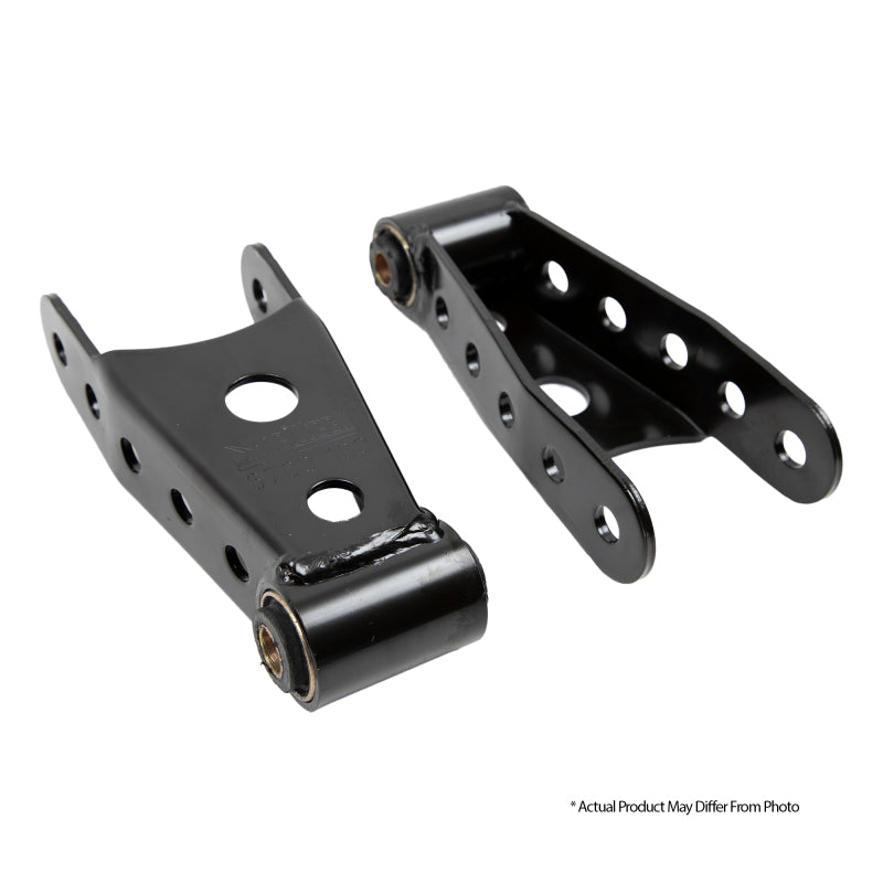 Load image into Gallery viewer, Belltech SHACKLE KIT 15-16 Ford F150 (All Cabs Short Bed Only) 4WD 1in / 2in Rear Drop
