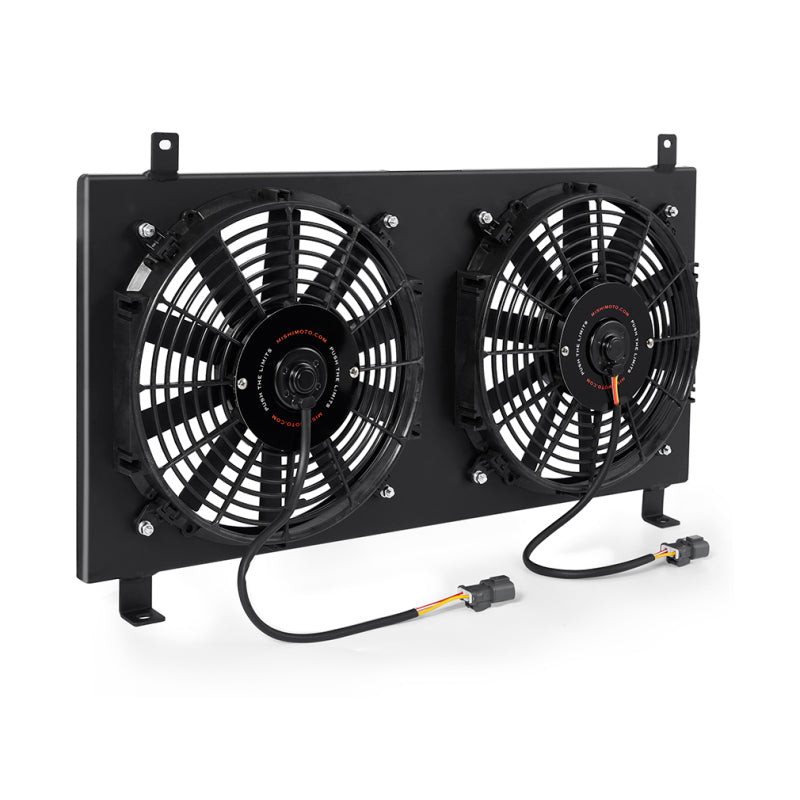 Load image into Gallery viewer, Mishimoto 02-06 Acura RSX Aluminum Fan Shroud Black
