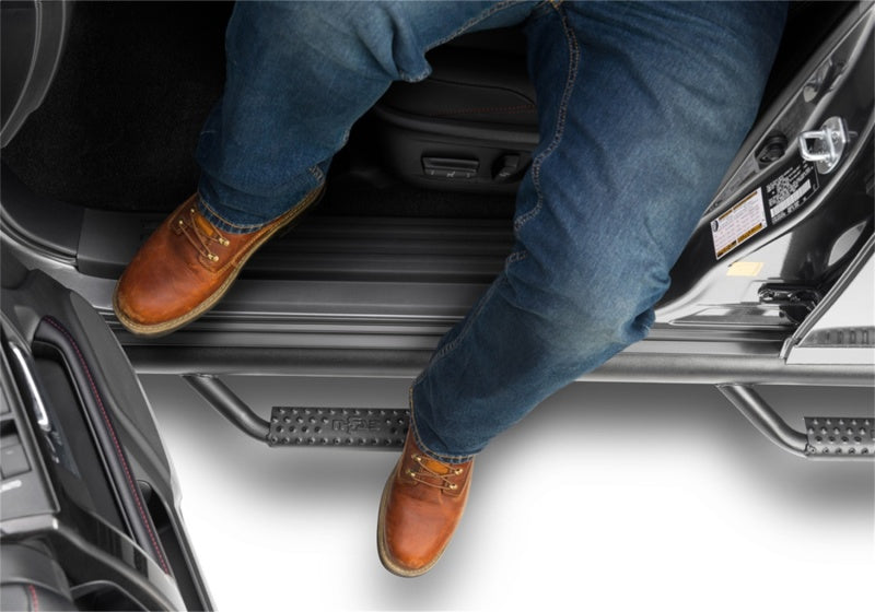Load image into Gallery viewer, N-Fab Nerf Step 14-18 Toyota 4 Runner (Does Not Fit Limited) SUV 4 Door - Tex. Black - W2W - 2in
