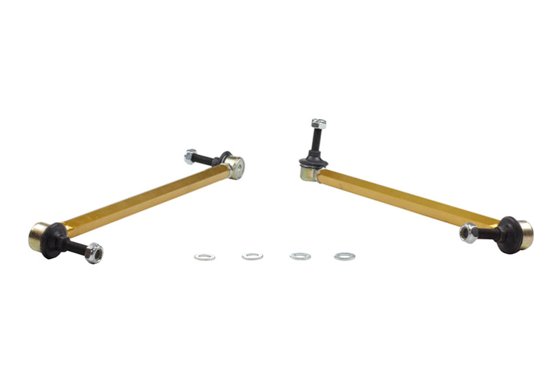 Load image into Gallery viewer, Whiteline 10+ Chevy Camaro FR Coupe Front Sway Bar - Link Assy H/D Adj Steel Ball (360mm C to C)
