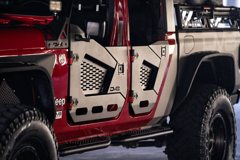 Load image into Gallery viewer, DV8 Offroad 18-22 Jeep Wrangler JL/JT Spec Series Half Doors - Front Set
