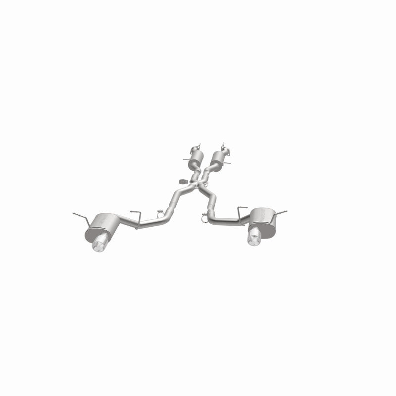 Load image into Gallery viewer, MagnaFlow 11-12 Dodge Durango V8 5.7L Dual Split Rear Exit Stainless Cat Back Performance Exhaust
