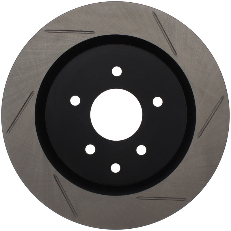 Load image into Gallery viewer, StopTech Power Slot 03-07 350z/ 03-04 G35 w/ Brembo SportStop Slotted Rear Left Rotor
