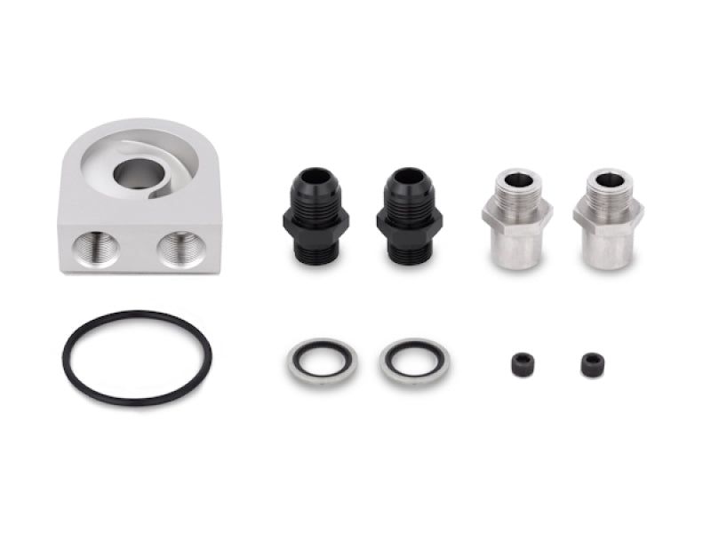 Load image into Gallery viewer, Mishimoto Universal 19 Row Oil Cooler Kit - Black
