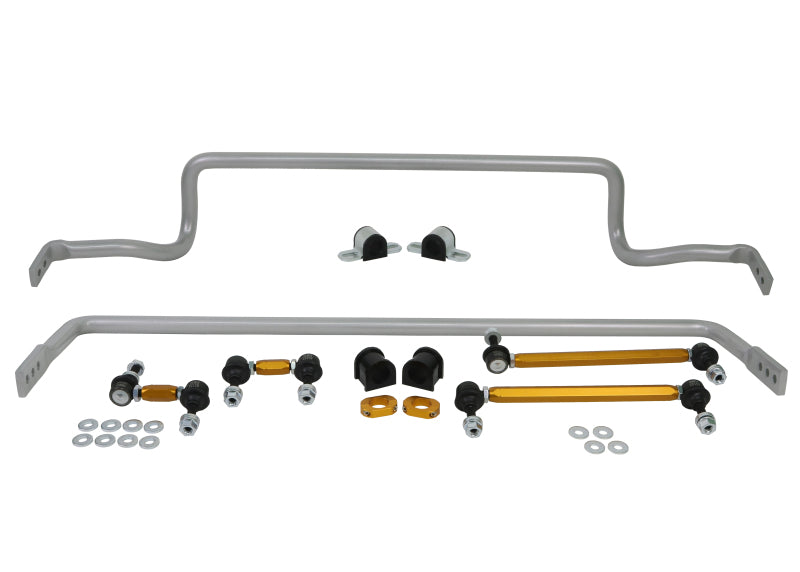 Load image into Gallery viewer, Whiteline 08-17 Mitsubishi Lancer Front &amp; Rear Sway Bar Kit
