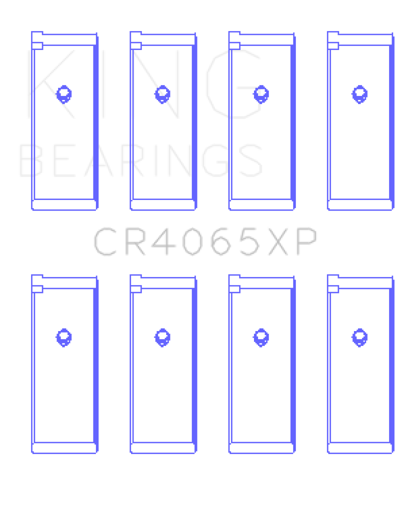 Load image into Gallery viewer, King Nissan KA-24DE (Size STD) Performance Rod Bearing Set
