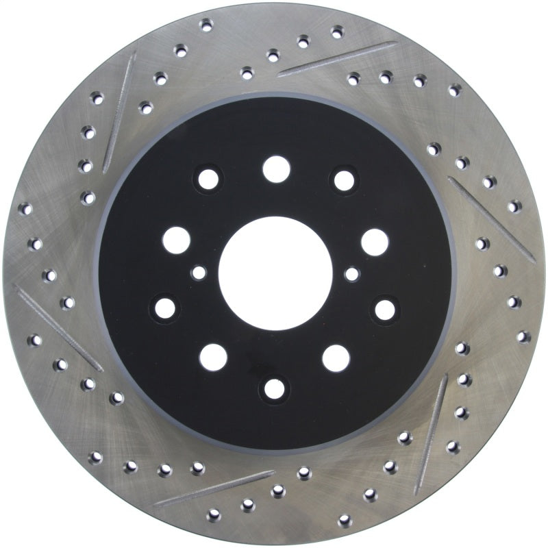 Load image into Gallery viewer, StopTech 5/93-98 Toyota Supra Right Rear Slotted &amp; Drilled Rotor
