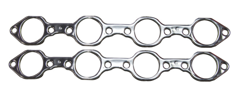 Load image into Gallery viewer, Kooks Small Block Ford Header Gasket 3in Inline Bolt Pattern Multi-Layer Aluminum
