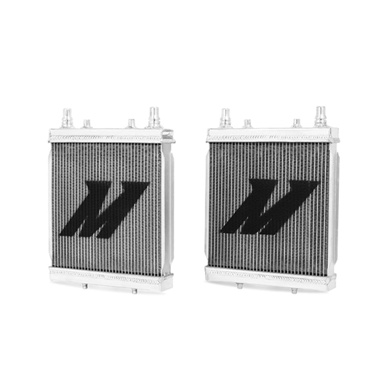 Load image into Gallery viewer, Mishimoto 2016+ Chevrolet Camaro SS or HD Cooling Package Performance Aux Aluminum Radiators
