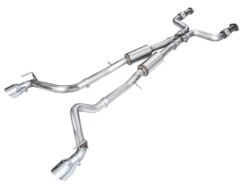 Load image into Gallery viewer, AWE 2023 Nissan Z RZ34 RWD Track Edition Catback Exhaust System w/ Chrome Silver Tips
