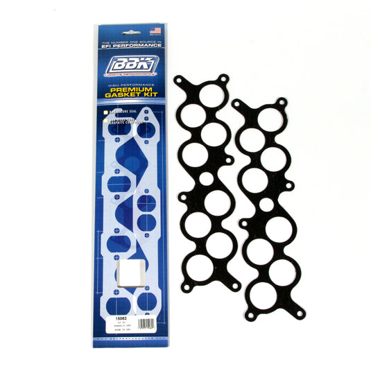 BBK 86-95 Mustang 5.0 Upper To Lower EFI Intake EFI Manifold Gasket Set GT-40 Cobra - Fuel Injector Connection