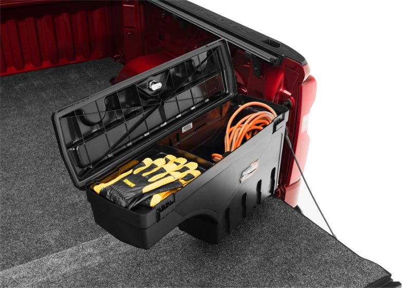 Load image into Gallery viewer, UnderCover 15-20 Ford F-150 Passengers Side Swing Case - Black Smooth
