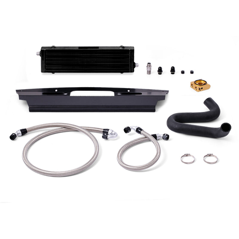 Load image into Gallery viewer, Mishimoto 2015+ Ford Mustang GT Thermostatic Oil Cooler Kit - Black
