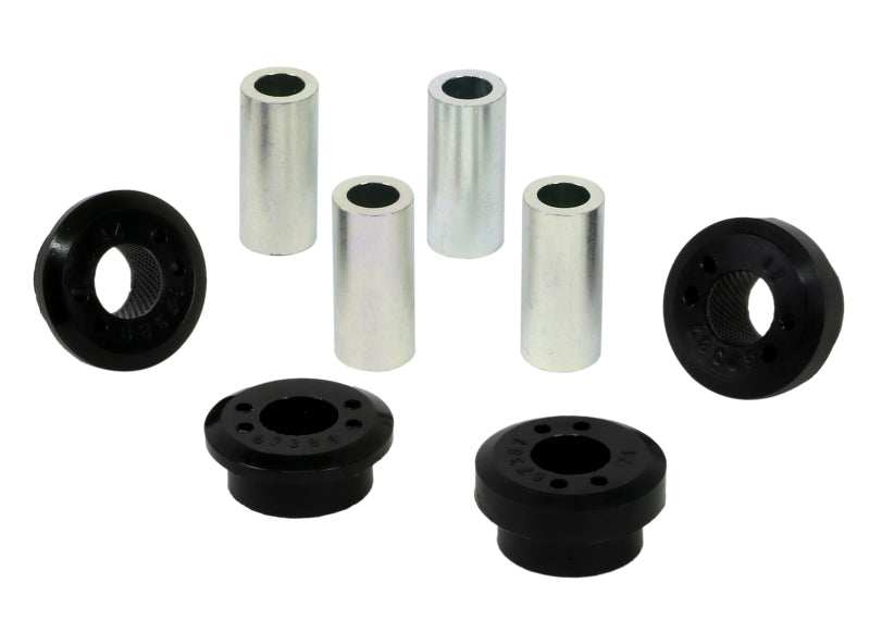 Load image into Gallery viewer, Whiteline Plus 9/98-8/09 Subaru Legacy / 9/98-8/09 Outback Rear C/A Lower Rear Outer Bushing Kit
