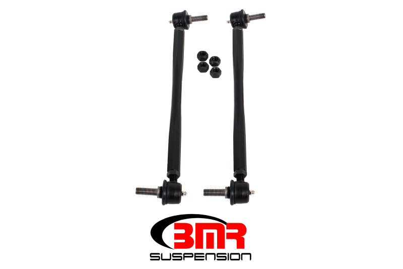 Load image into Gallery viewer, BMR 12-15 5th Gen Camaro Front Sway Bar End Link Kit - Black

