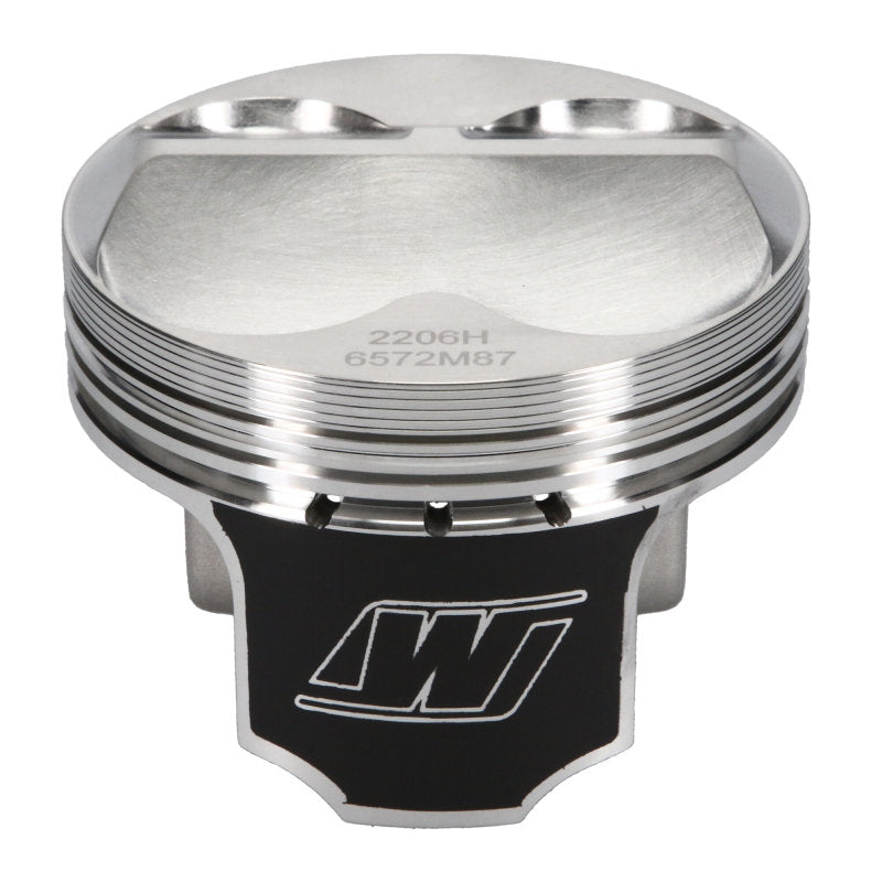 Load image into Gallery viewer, Wiseco Honda 4v DOME +6.5cc STRUTTED 87MM Piston Shelf Stock Kit
