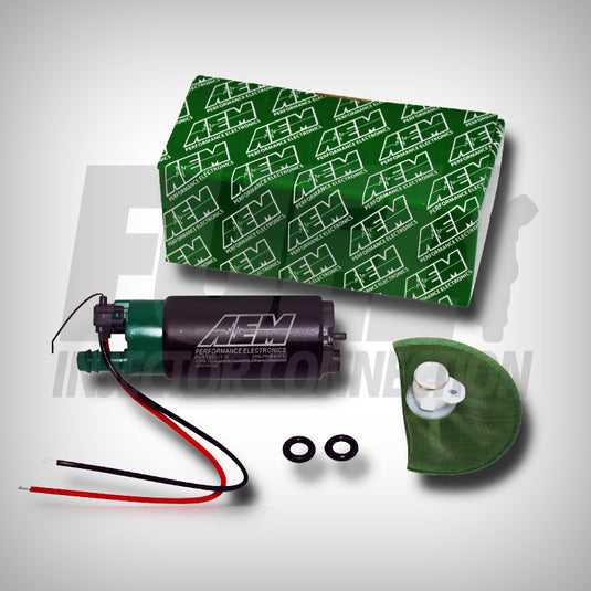 310 LPH E85-Compatible High Flow In-Tank Fuel Pump (Offset Inlet) - Fuel Injector Connection