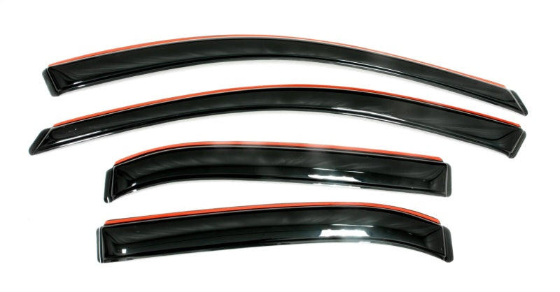 Load image into Gallery viewer, AVS 2018 Chevy Equinox Ventvisor In-Channel Front &amp; Rear Window Deflectors 4pc - Smoke
