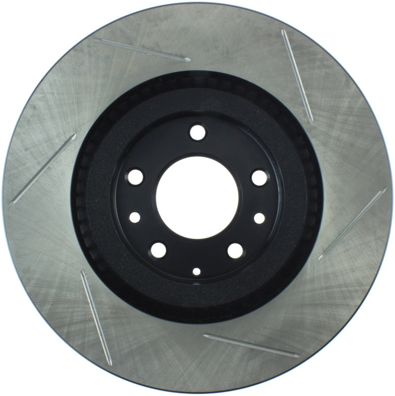 Load image into Gallery viewer, StopTech Power Slot 2003+ Mazda RX8 Slotted Right Front Rotor - SPORT SUSPENSION ONLY
