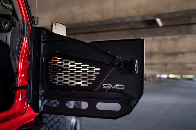 Load image into Gallery viewer, DV8 Offroad 18-22 Jeep Wrangler JL/JT Spec Series Half Doors - Front Set
