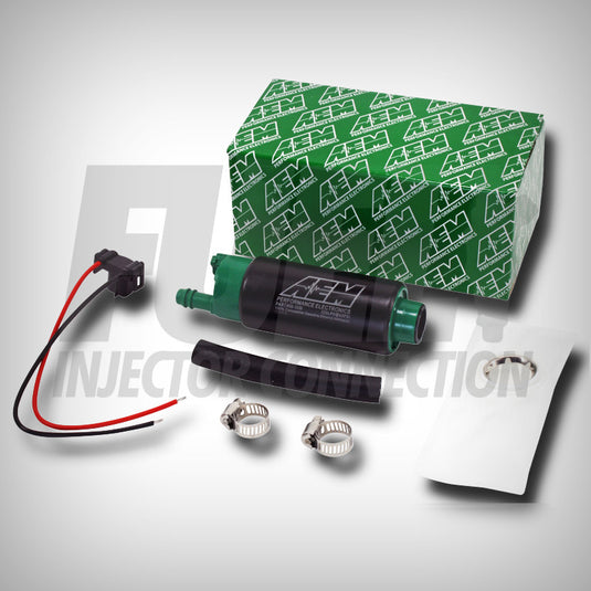 320 LPH E85-Compatible High Flow In-Tank Fuel Pump (Center Inlet) - Fuel Injector Connection