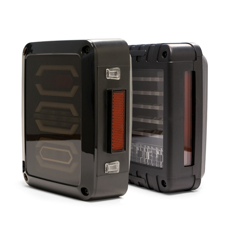 Load image into Gallery viewer, DV8 Offroad 07-18 Jeep Wrangler JK Horizontal LED Tail Light
