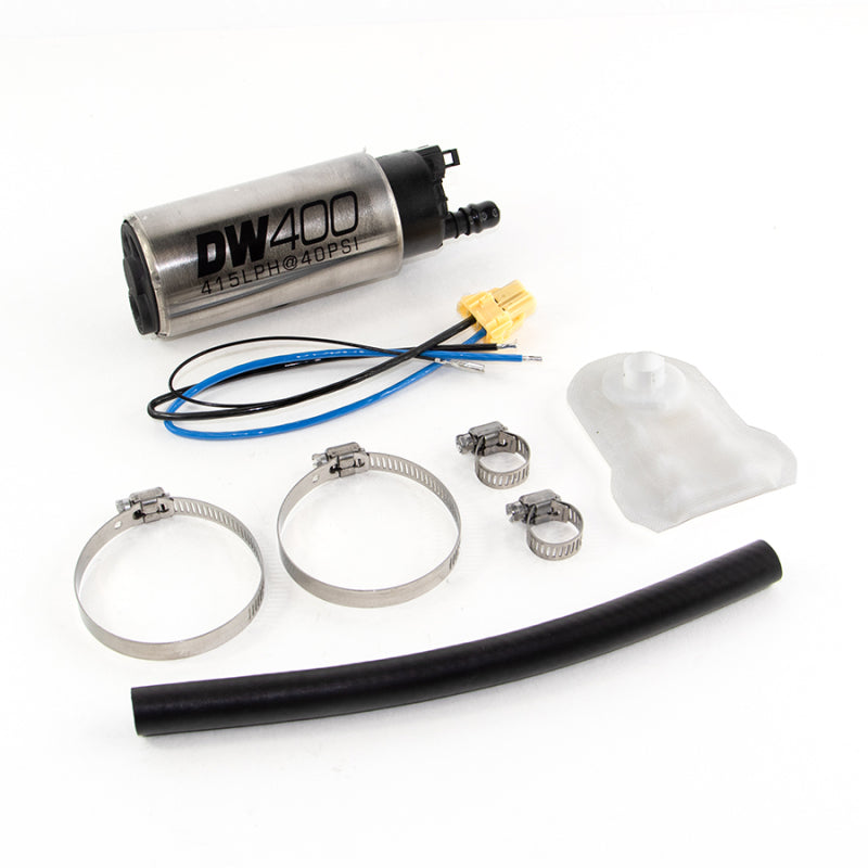 Load image into Gallery viewer, DeatschWerks 415LPH DW400 In-Tank Fuel Pump w/ 9-1043 Install Kit 93-98 Nissan Skyline R33
