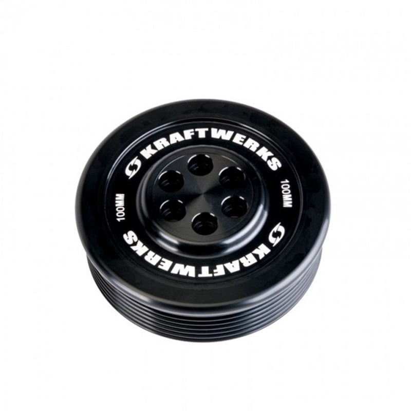 Load image into Gallery viewer, KraftWerks Supercharger Pulley - 100mm 7 Rib
