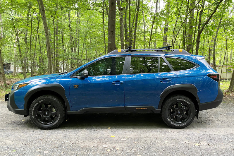 Load image into Gallery viewer, Rally Armor 2022 Subaru Outback Wilderness Black Mud Flap Blue Logo

