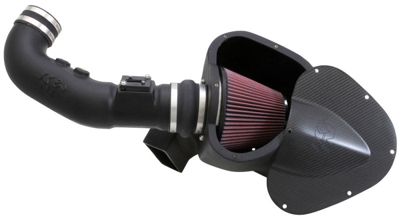 Load image into Gallery viewer, K&amp;N 11-12 Ford Mustang GT 5.0L V8 Aircharger Performance Intake Kit
