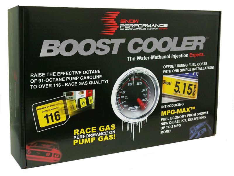 Load image into Gallery viewer, Snow Performance Stg 2 Boost Cooler F/I Prog. Water Injection Kit (SS Braided Line 4AN Fittings)
