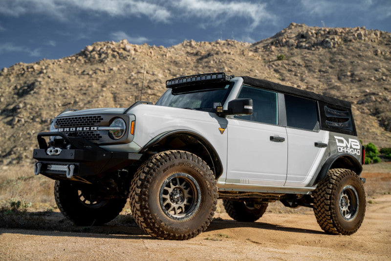 Load image into Gallery viewer, DV8 Offroad 2021 Ford Bronco A Pillar Dual Light Pod Drop Mounts
