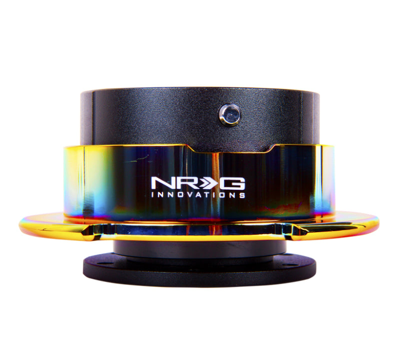 Load image into Gallery viewer, NRG Quick Release Gen 2.5 - Black Body / Neochrome Ring
