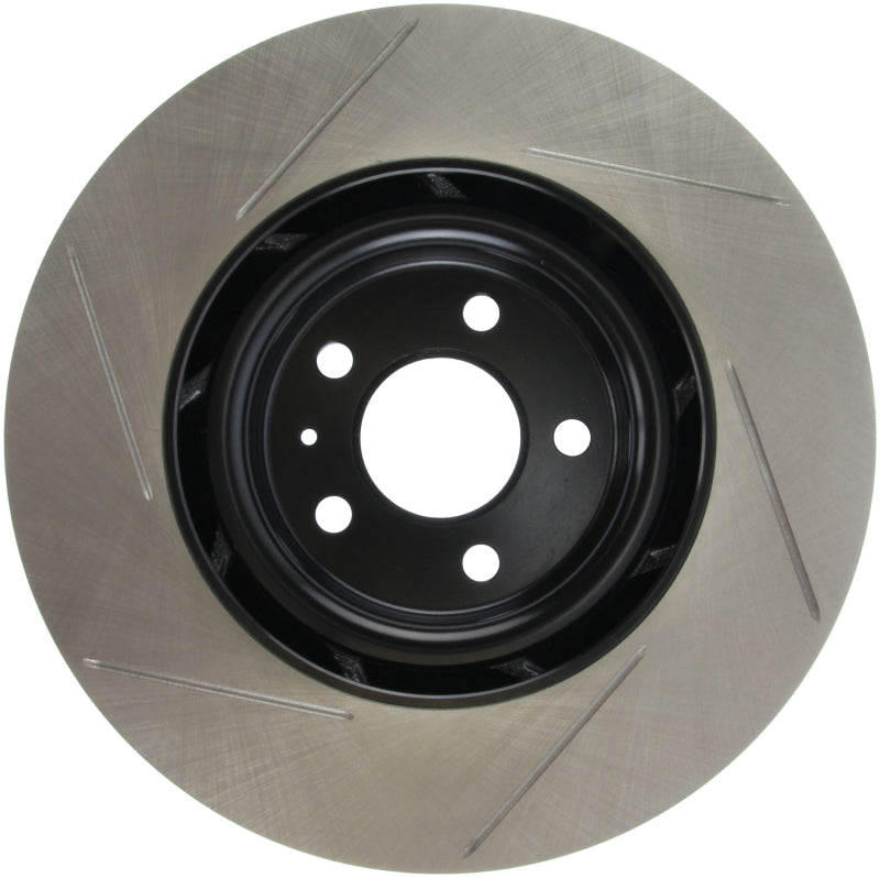 Load image into Gallery viewer, StopTech Power Slot 10-6/11 Audi S4 / 08-11 S5 Front Left Slotted Rotor
