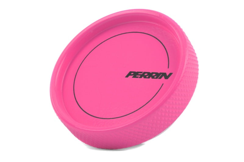 Load image into Gallery viewer, Perrin 02-21 Subaru WRX / 2022 BRZ &amp; GR86 / 04-21 STI / 00-18 Forester XT Oil Fill Cap - Hyper Pink
