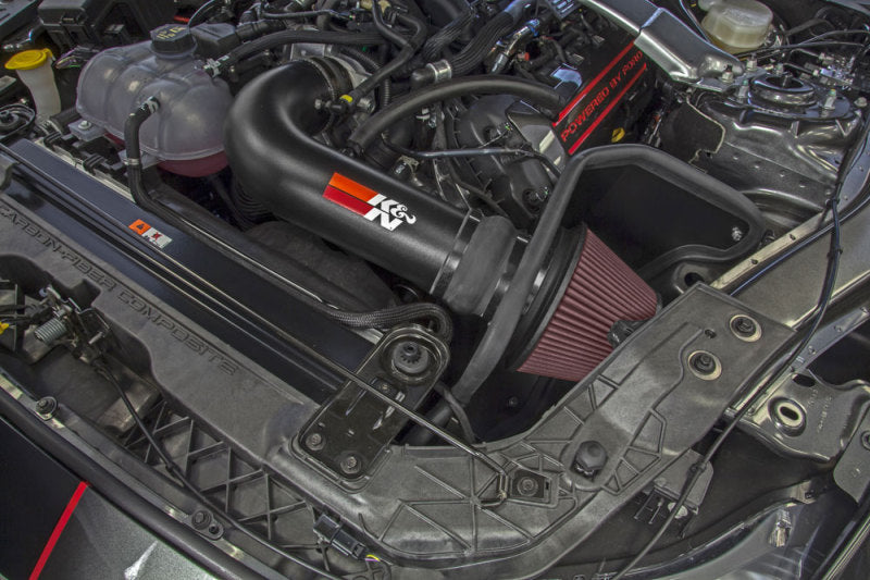 Load image into Gallery viewer, K&amp;N 2016-2017 Ford Mustang Shelby 5.2L V8 Typhoon Cold Air Intake System
