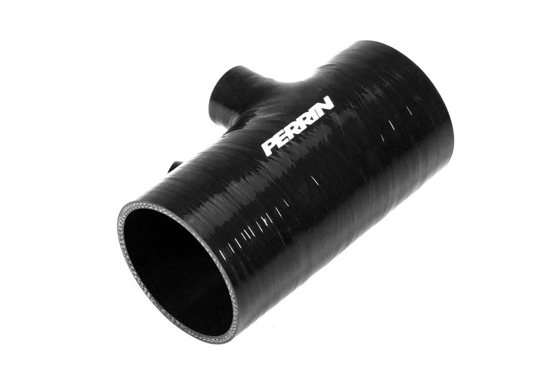 Load image into Gallery viewer, Perrin 2022+ Subaru WRX Black 3in Turbo Inlet Hose w/ Nozzle (Short)
