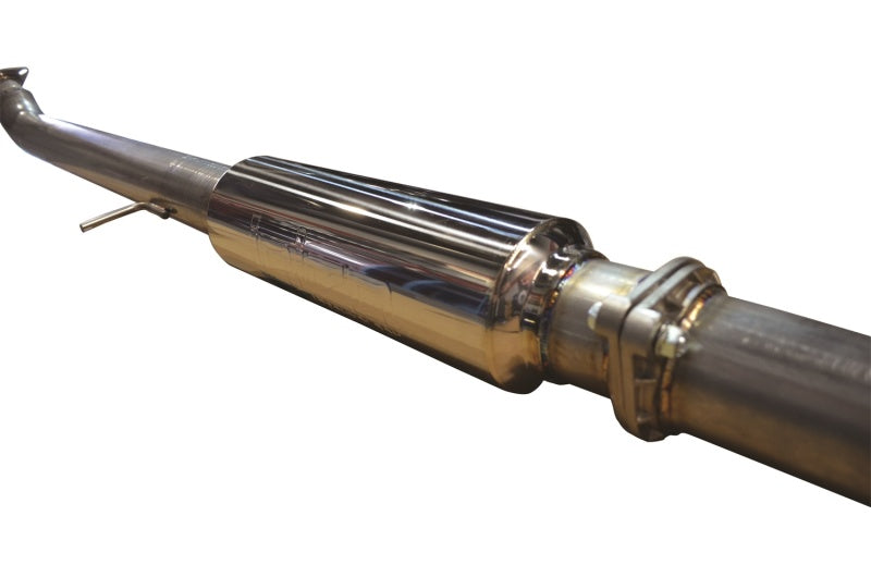 Load image into Gallery viewer, Injen 16-20 Honda Civic 1.5L Turbo 4Cyl (Sedan) 63mm SS Cat-Back Exhaust w/ Dual Burnt Titanium Tips
