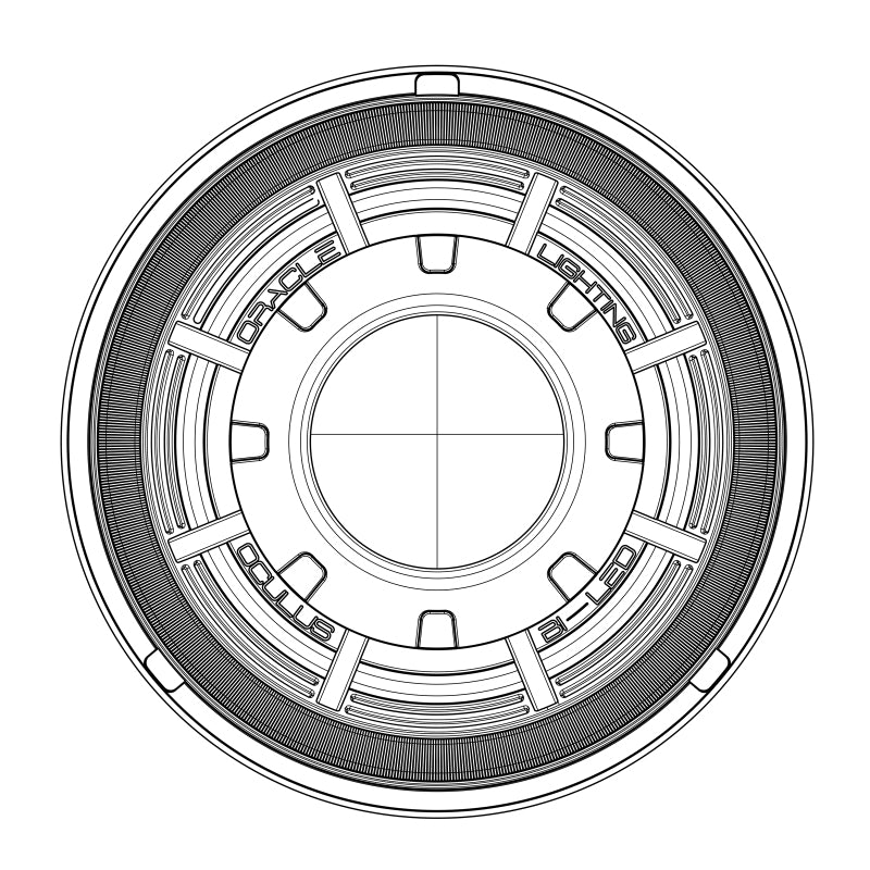 Load image into Gallery viewer, Oracle Oculus 7in Bi-LED Projector Headlights for Jeep Wrangler JK - 6000K
