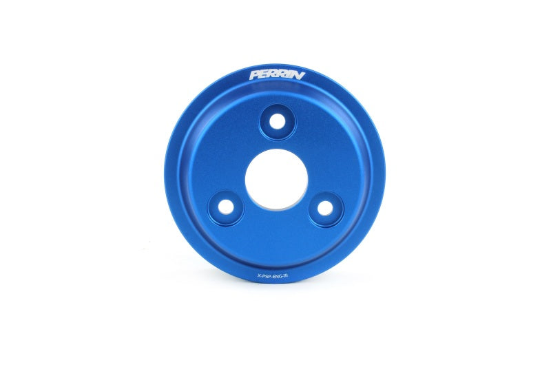 Load image into Gallery viewer, Perrin 15-21 Subaru WRX Lightweight Water Pump Pulley - Blue
