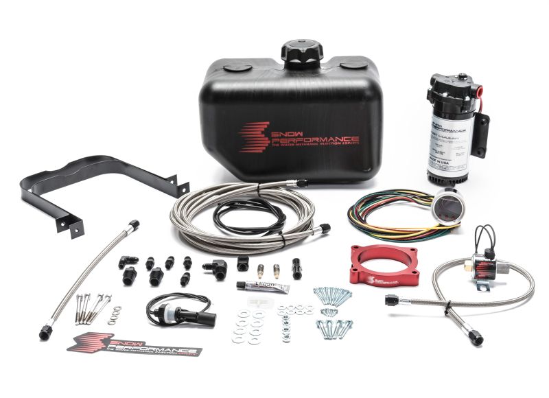 Load image into Gallery viewer, Snow Performance 11-17 Mustang Stg 2 Boost Cooler F/I Water Injection Kit (SS Braid Line &amp; 4AN)
