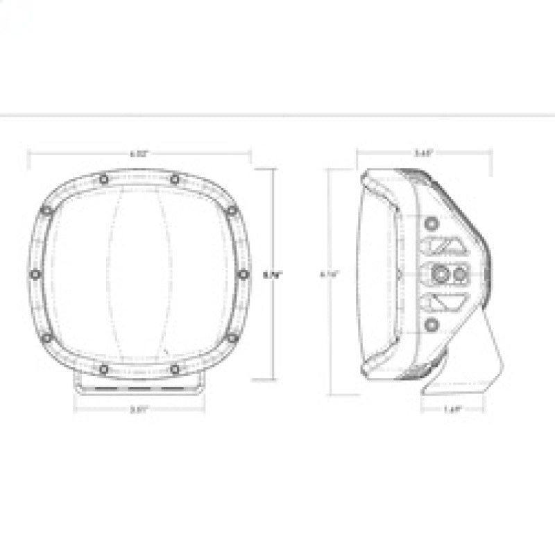Load image into Gallery viewer, Rigid Industries Light Cover for Adapt XP Amber PRO
