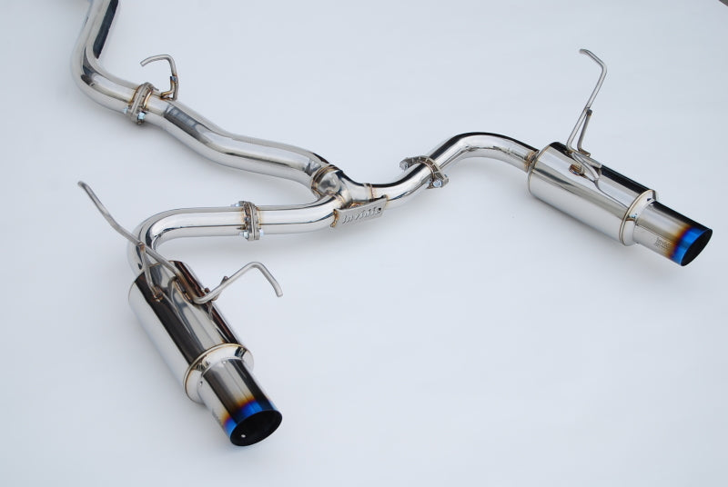 Load image into Gallery viewer, Invidia 2022+ Subaru WRX N1 Twin Outlet Single Layer Tip Cat-Back Exhaust
