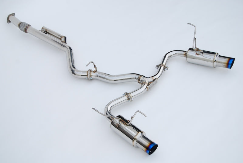 Load image into Gallery viewer, Invidia 2022+ Subaru WRX N1 Twin Outlet Single Layer Tip Cat-Back Exhaust
